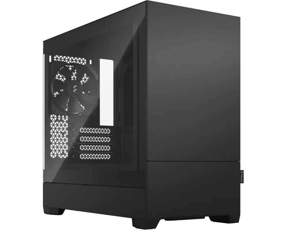 Fractal Design PC-Gehäuse Pop Mini Silent TG Schwarz