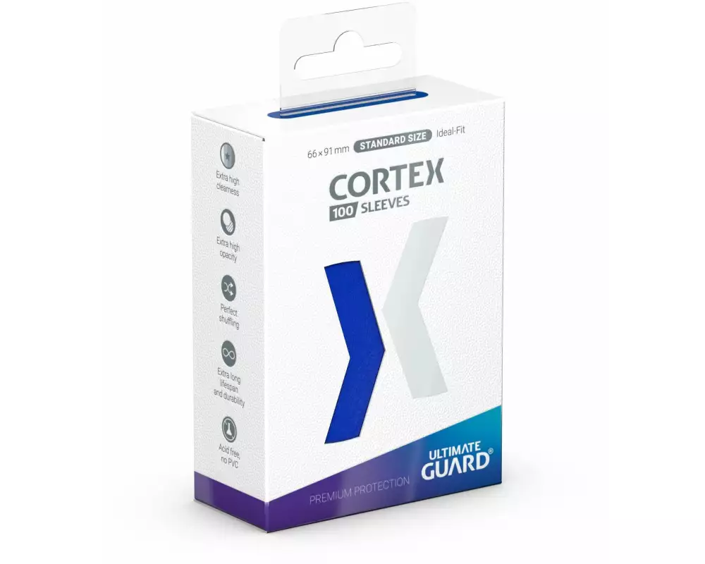 Ultimate Guard Kartenhülle Cortex Sleeves Standardgrösse Blau 100
