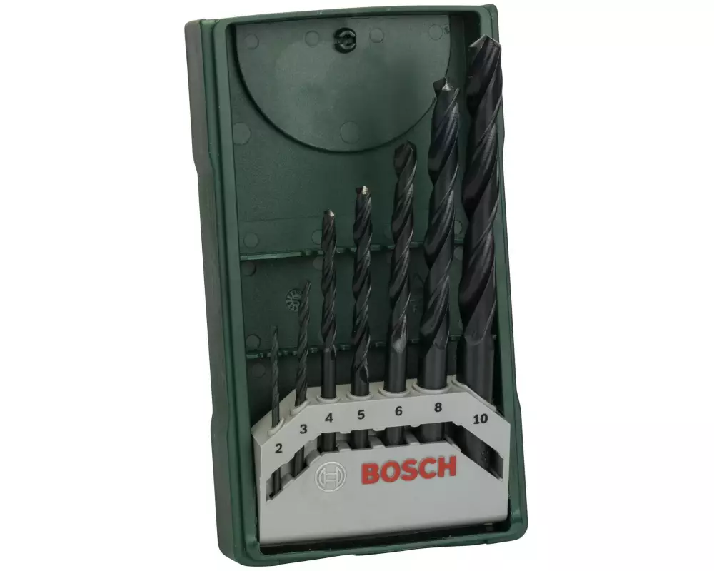 Bosch Metallbohrer-Set Mini-X-Line, 7-teilig