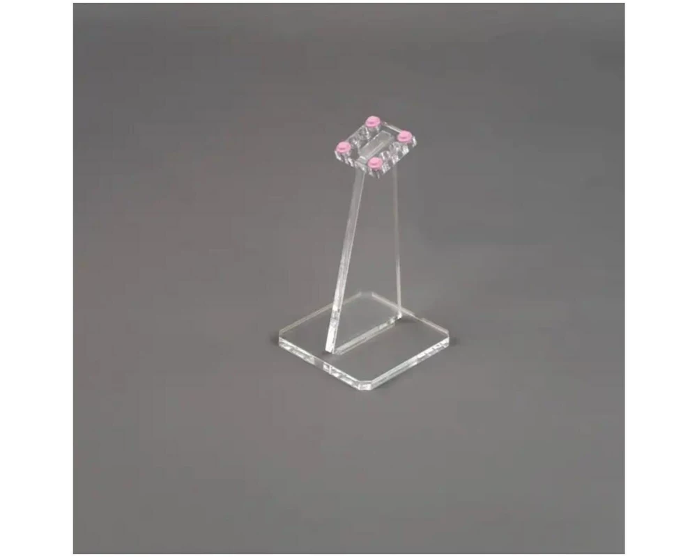 iDisplayit Acryl-Ständer für LEGO Modelle Angewinkelt 12 cm hoch