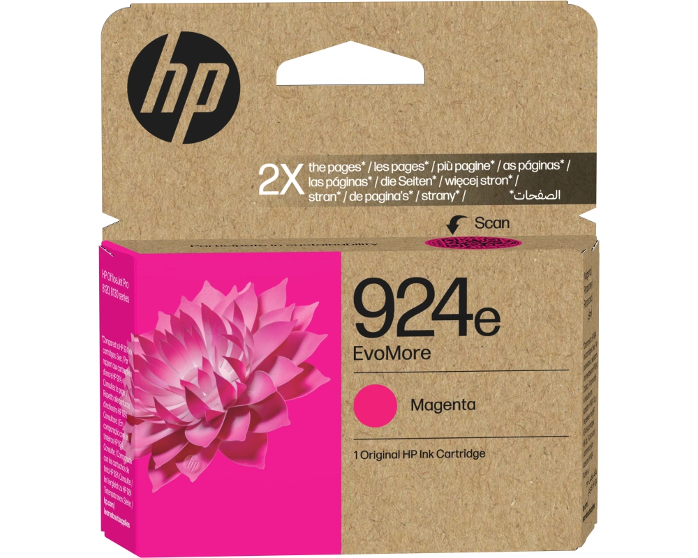 HP Tintenpatrone 924e magenta 4K0U8NE#LS1 OfficeJet Pro 8120/8130 800 S.