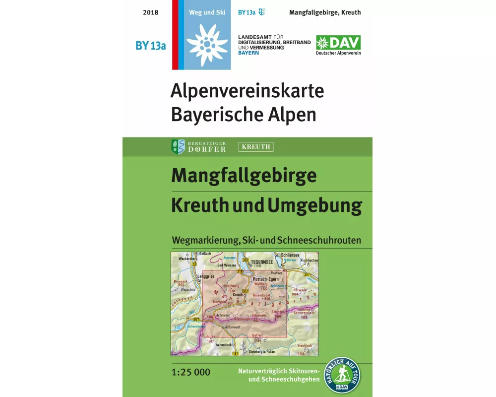 Mangfallgebirge, Kreuth und Umgebung