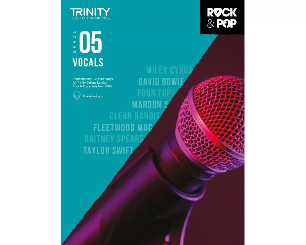 Trinity College London Rock & Pop 2018 Vocals Grade 5