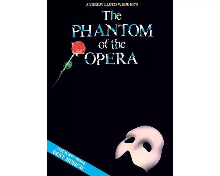 Phantom of the Opera - Souvenir Edition Piano/Vocal Selections Songbook 9 Iconic Songs by Andrew Lloyd Webber Broadway Musical Sheet Music for Piano V