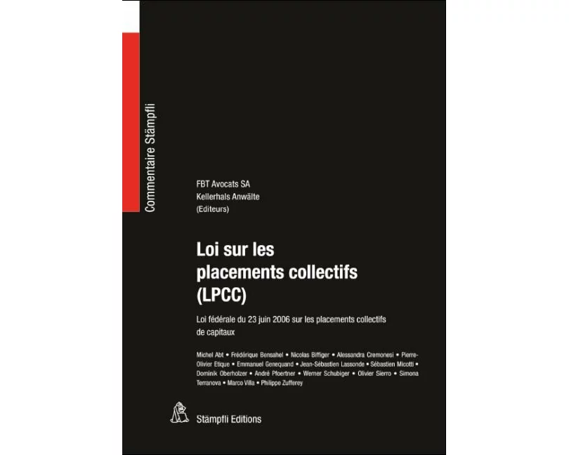 Loi sur les placements collectifs (LPCC)