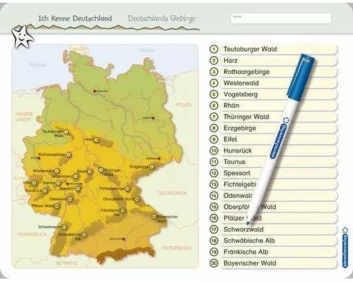Ich kenne Deutschland - Deutschlands Gebirge