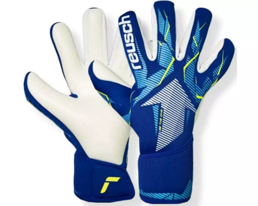 reusch Fastgrip Advance Junior Grösse: 7, Farbe: sharp blau/weiss