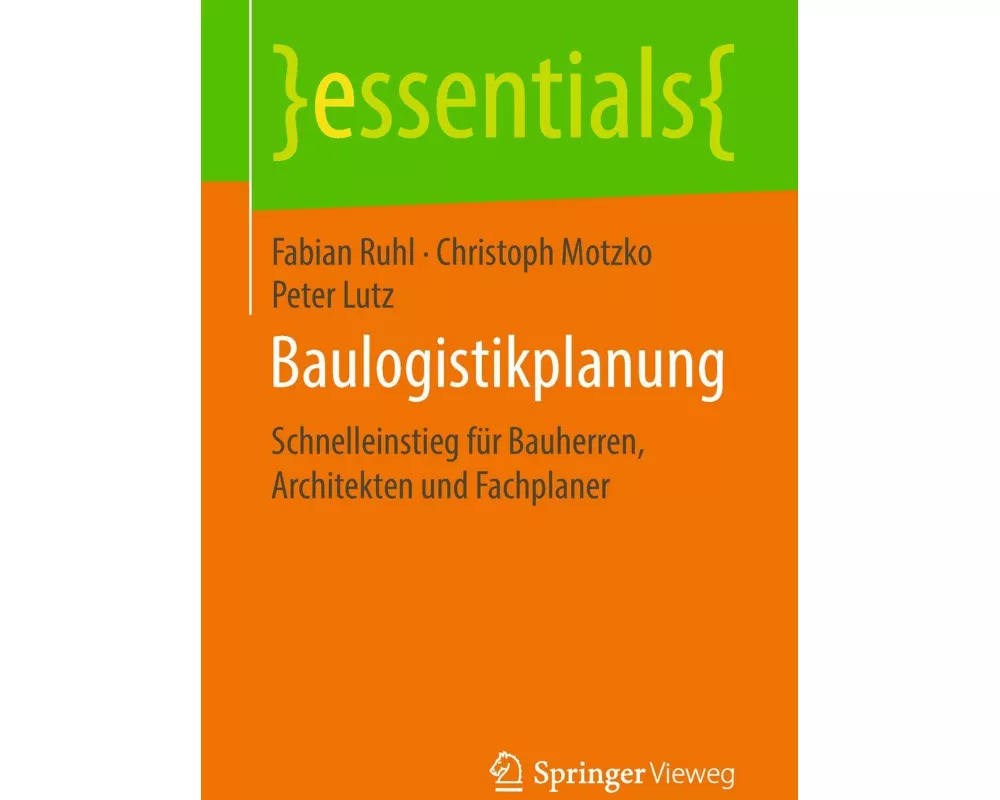 Baulogistikplanung