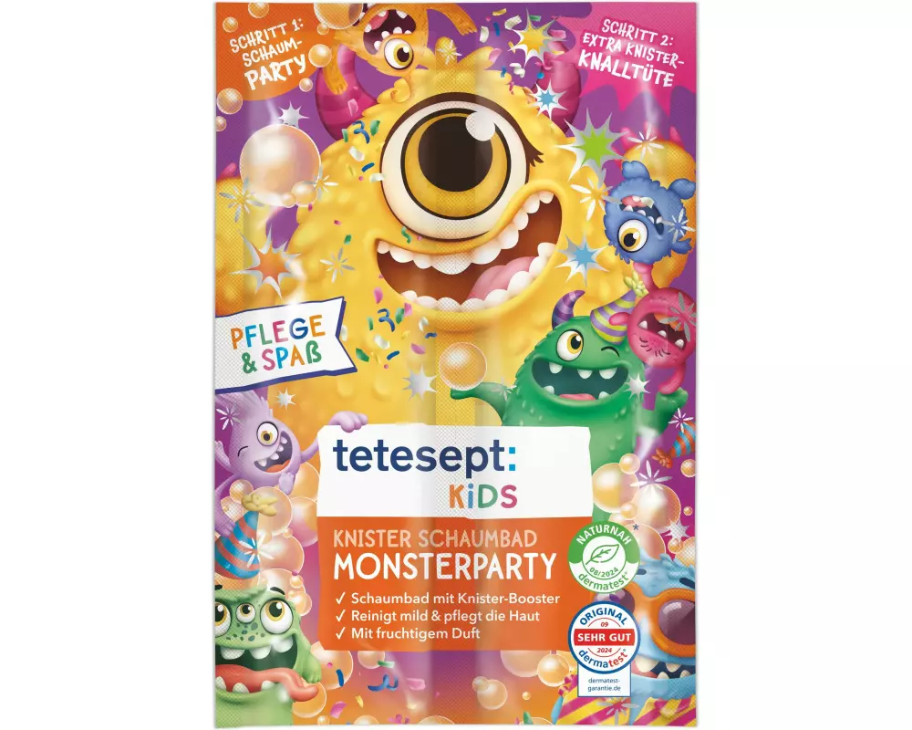 tetesept Kinder Knisterbad Monsterparty 45 g