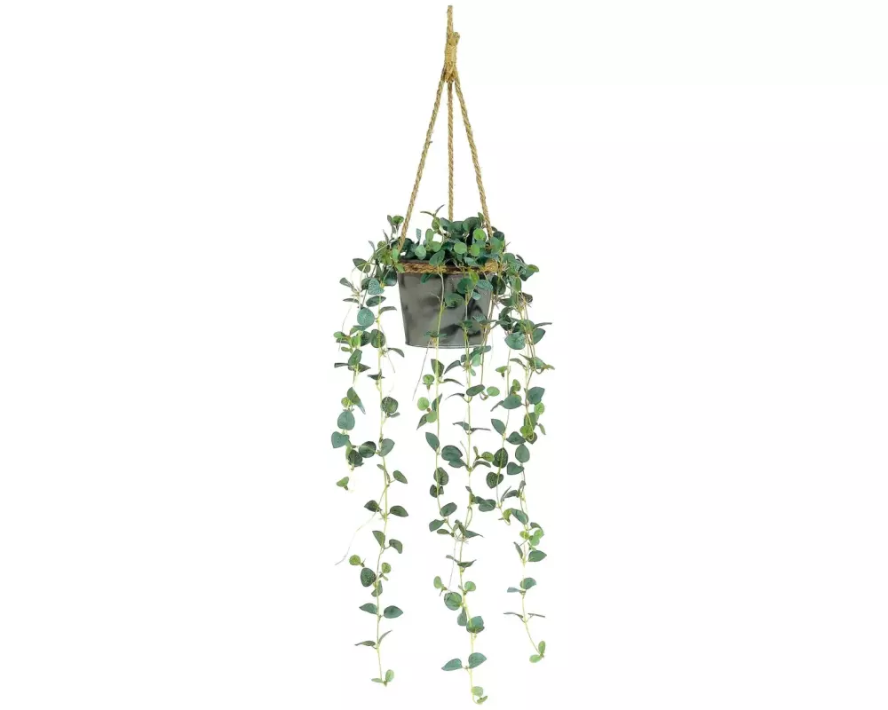 Dekomat AG Kunstpflanze im Metalltopf 80 cm