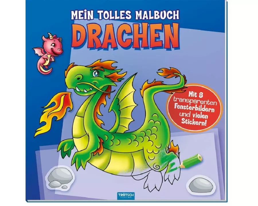 Mein tolles Malbuch DRACHEN