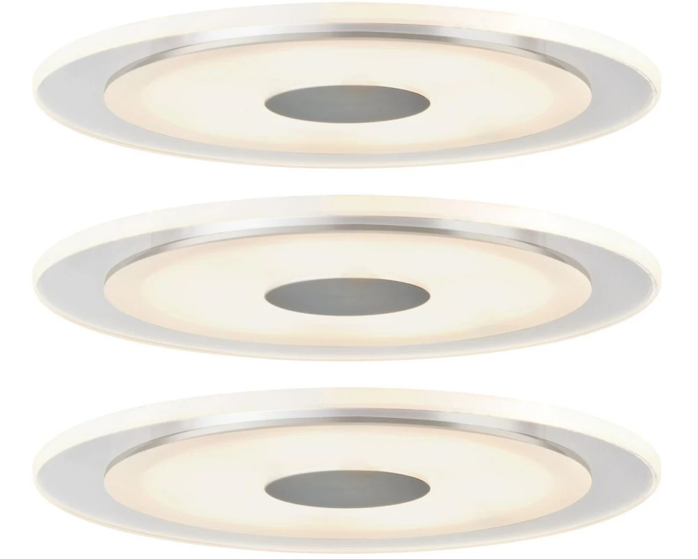Paulmann Einbauleuchte LED Whirl Basisset 3x 6.9W