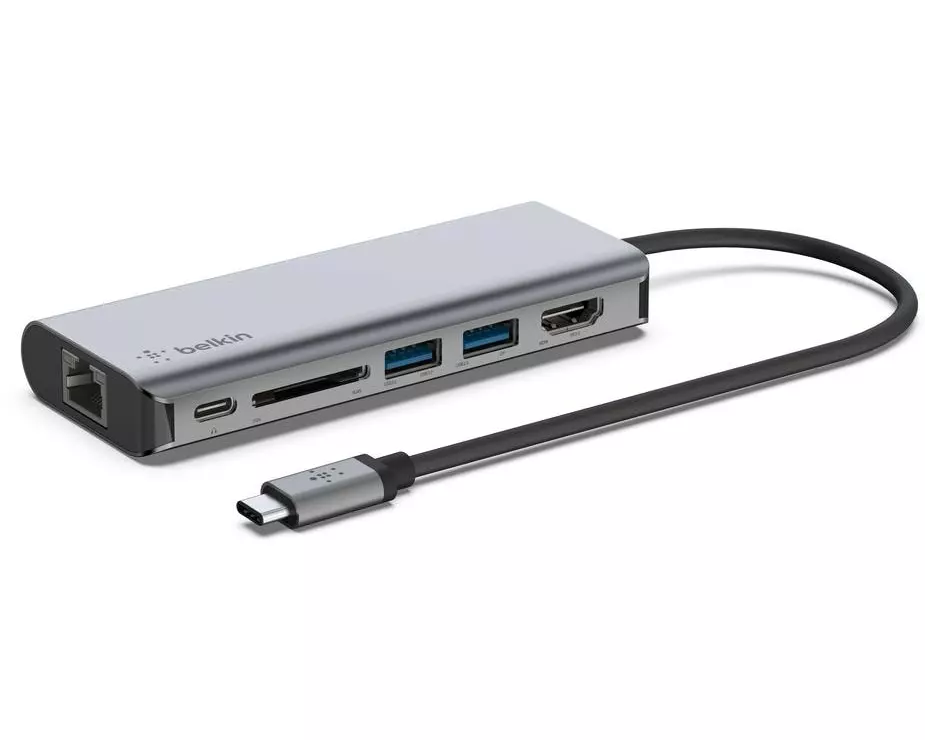 Belkin Dockingstation USB-C Multiport 6-in-1