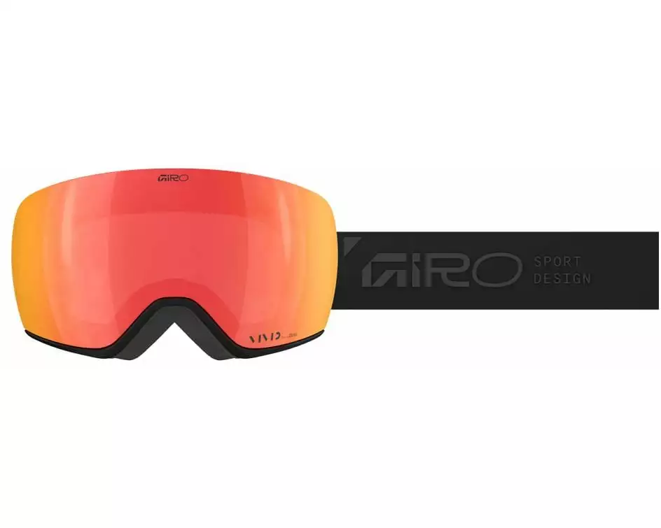 Giro Skibrille Article II Vivid Goggle Rot, Schwarz