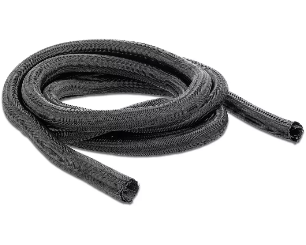 Delock Kabelschlauch 2 m x 13 mm Schwarz