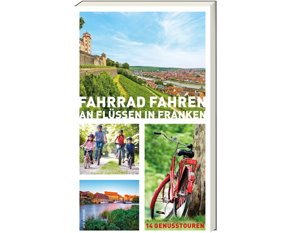 Fahrrad fahren an Flüssen in Franken
