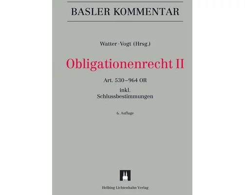 Obligationenrecht II