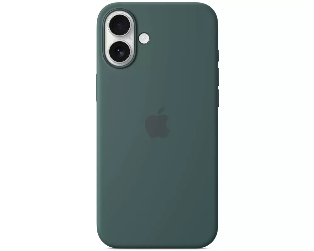 Apple Silicone Case mit MagSafe iPhone 16 Plus Seegrün