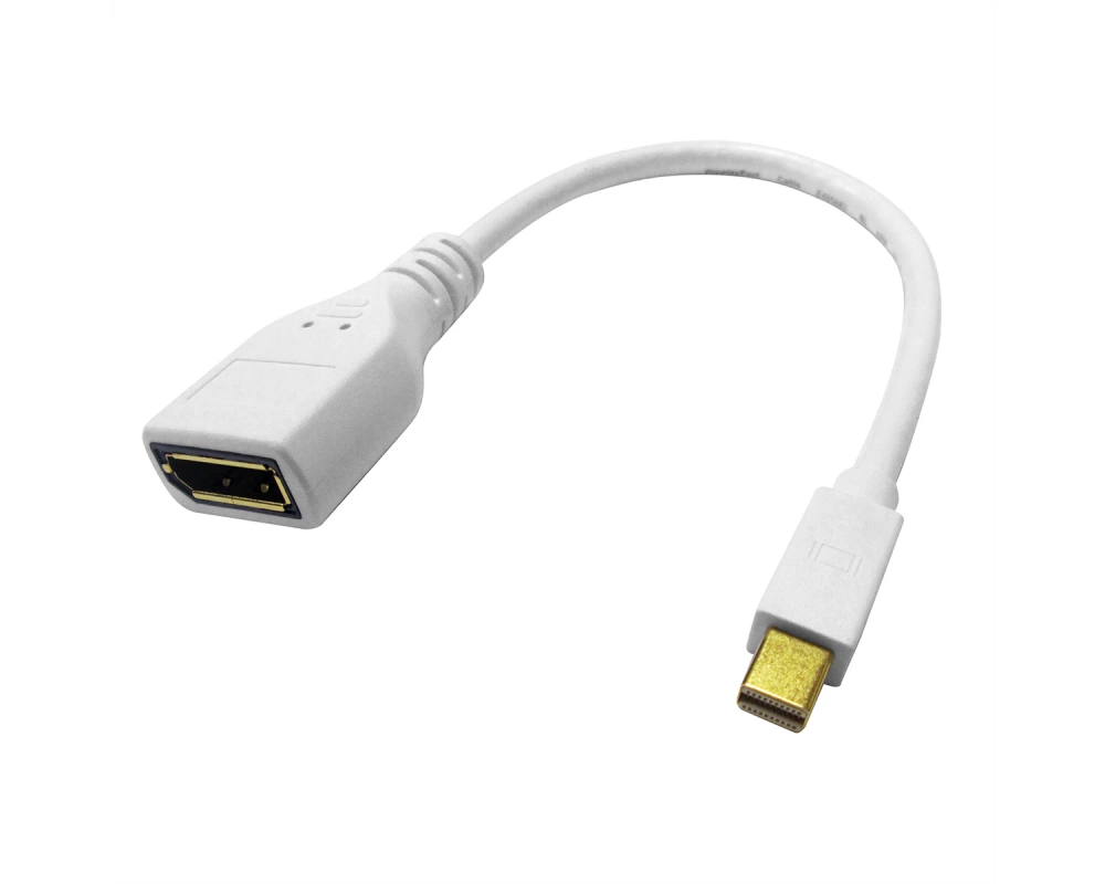 ROLINE DisplayPort Kabeladapter, DP BU - Mini DP ST, 0,15 m
