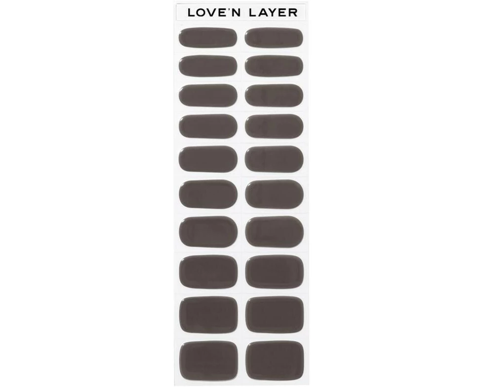 LoveNLayer Solid Thunder Mole Selbstklebend Grau Beige Glänzend