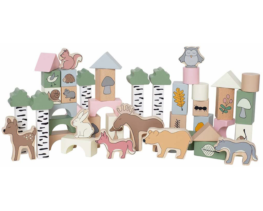 JABADABADO Bauklötze Wald W7201
