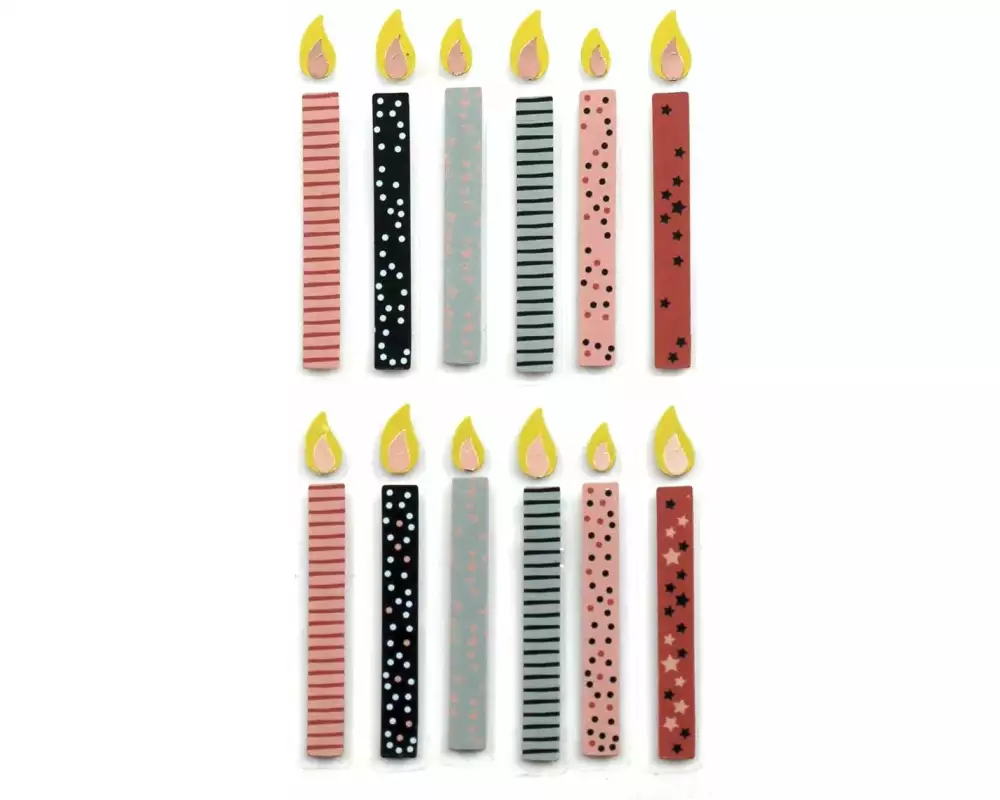 Artoz Motivsticker Kerzen 1 Blatt