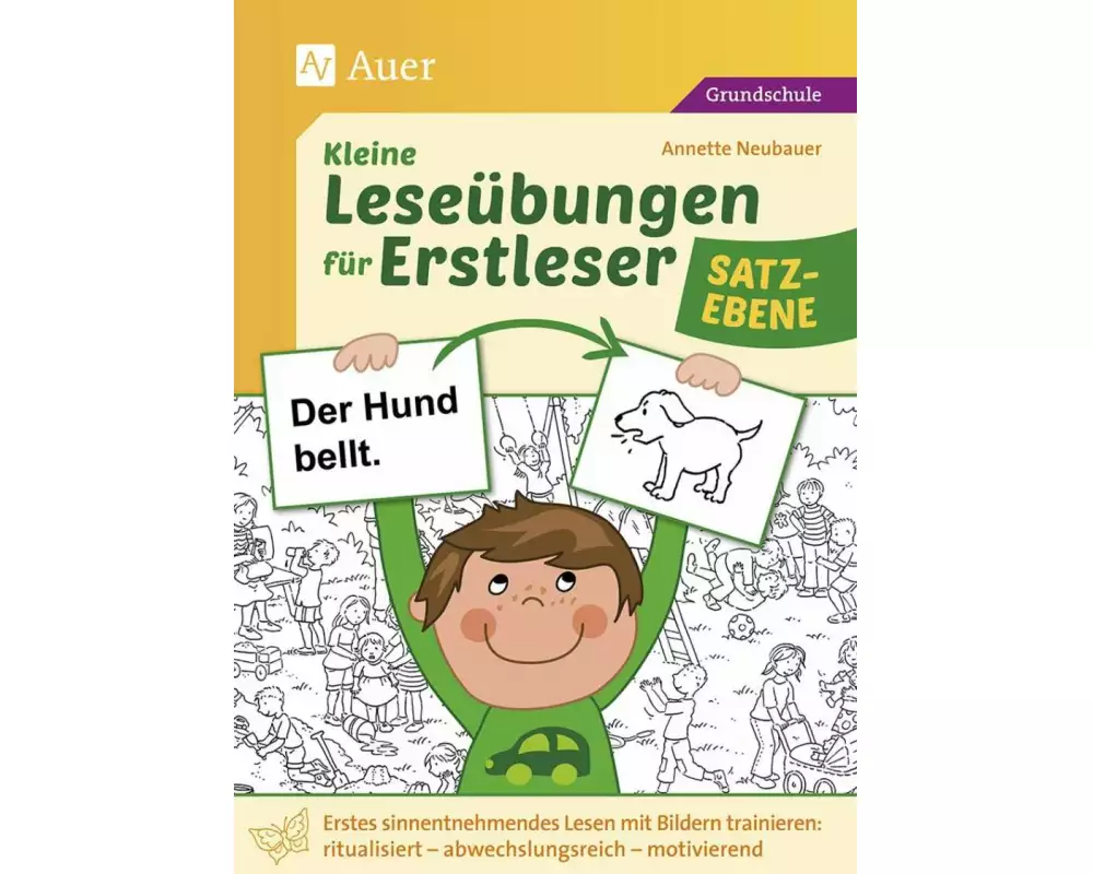 Kleine Leseübungen für Erstleser - Satzebene