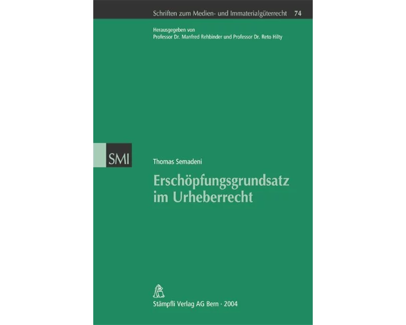 Erschöpfungsgrundsatz im Urheberrecht