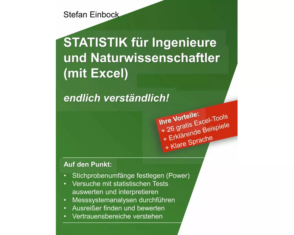 Statistik für Ingenieure und Naturwissenschaftler (mit Excel)