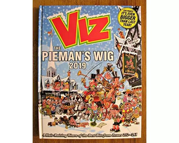 Viz Annual 2019 The Pieman's Wig