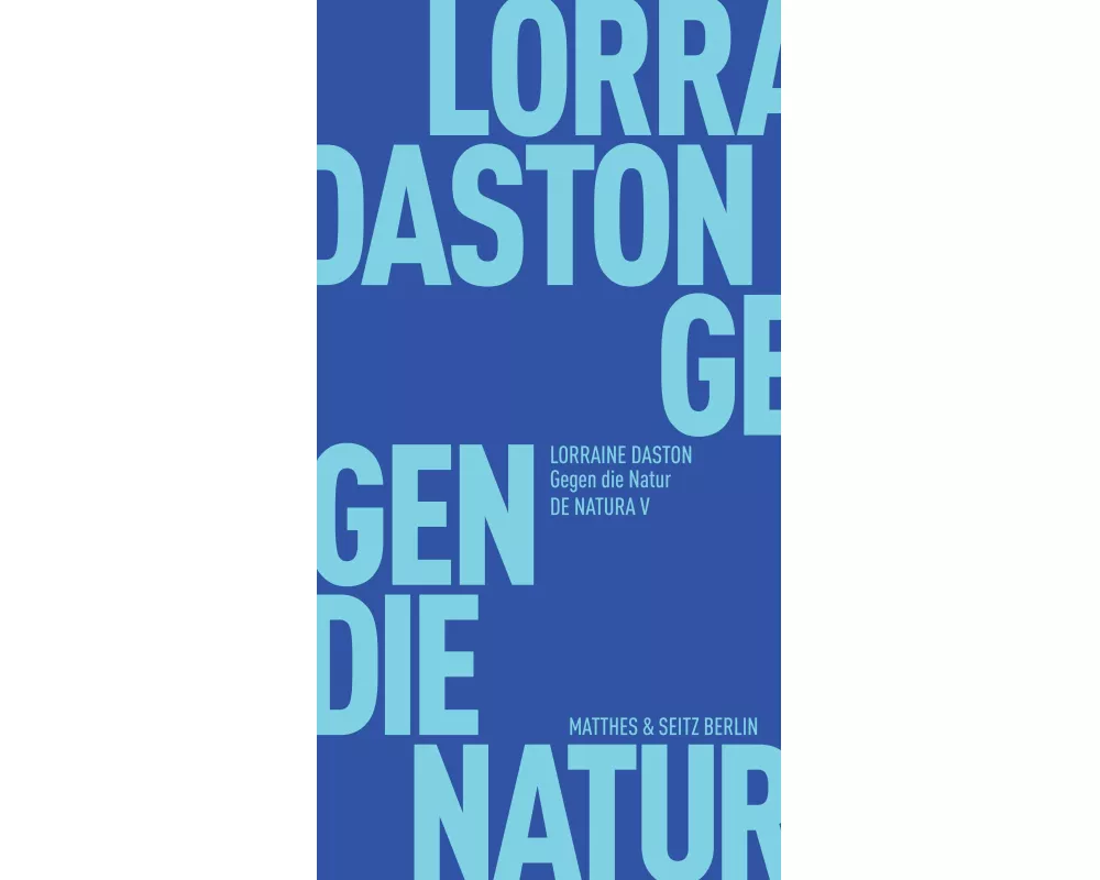 Gegen die Natur