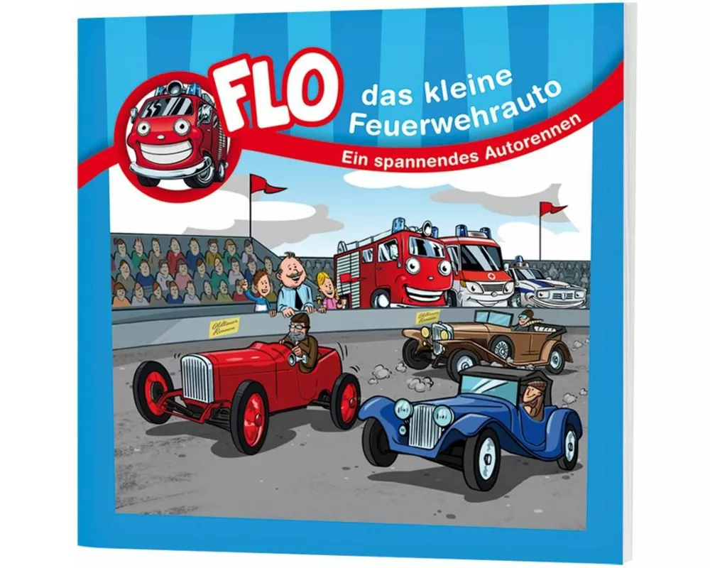 Ein spannendes Autorennen - Minibuch