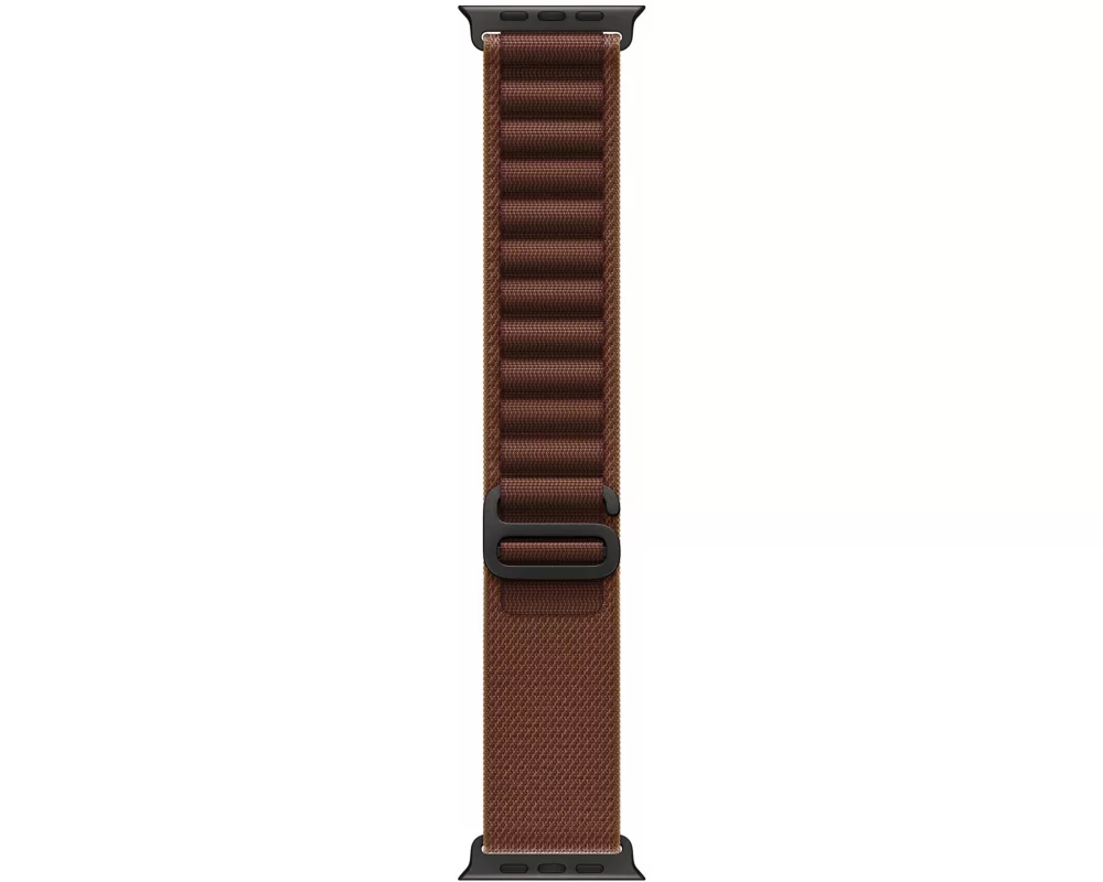 APPLE 49mm Burgundy Alpine Loop - Medium - Black Titanium Finish