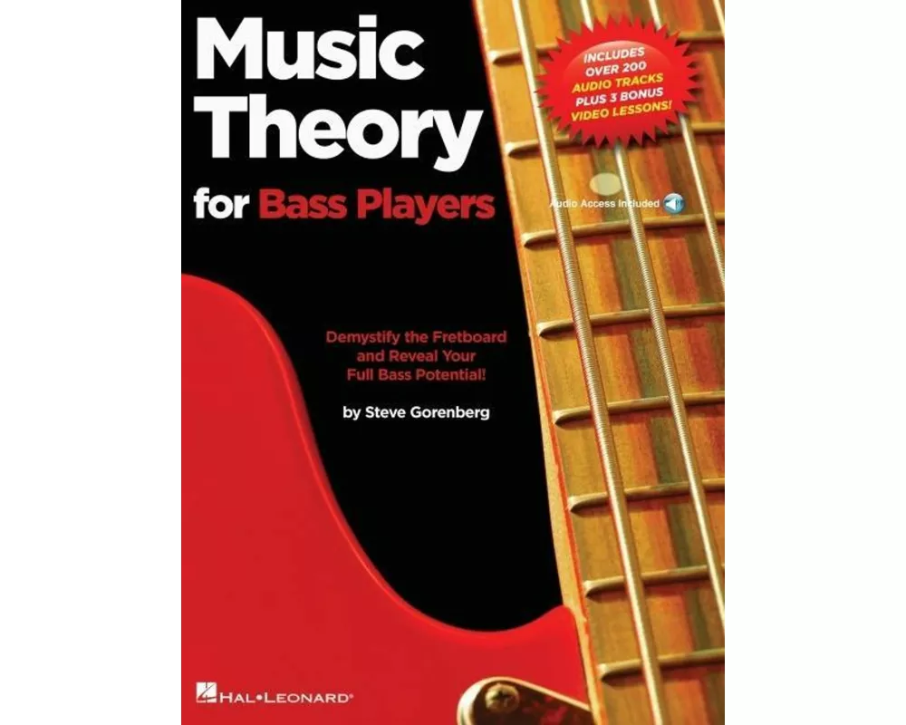 Music Theory for Bass Players Book/Online Media