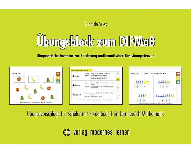 Übungsblock zum DIFMaB (Diagnostisches Inventar zur Förderung mathematischer Basiskompetenzen)