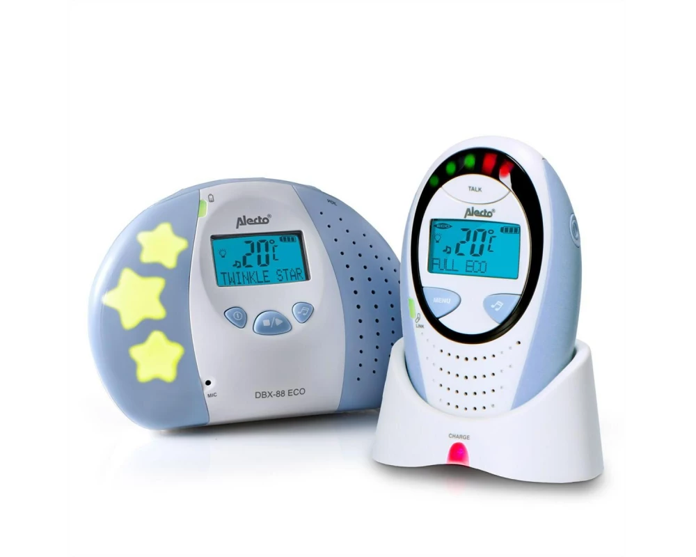 Alecto Babyphone DBX-88Eco Weiss/Blau