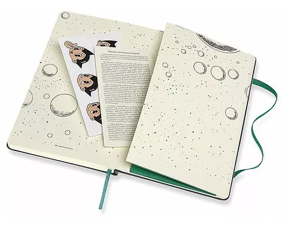 Moleskine Notebook - Astro Boy L/A5, Ruled, Hard Cover, Dark Grey