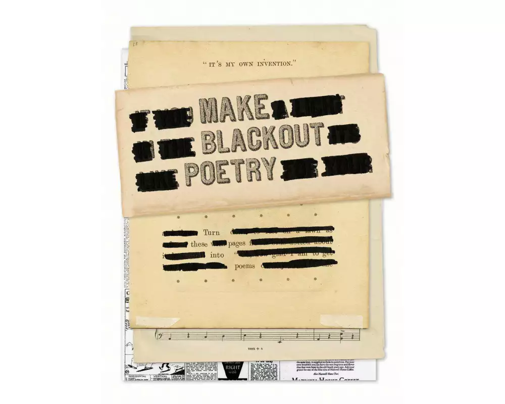 Make Blackout Poetry: Turn These Pages into Poems