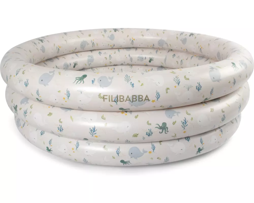 Filibabba Planschbecken Alfie Christian's Whale Tales 80 cm