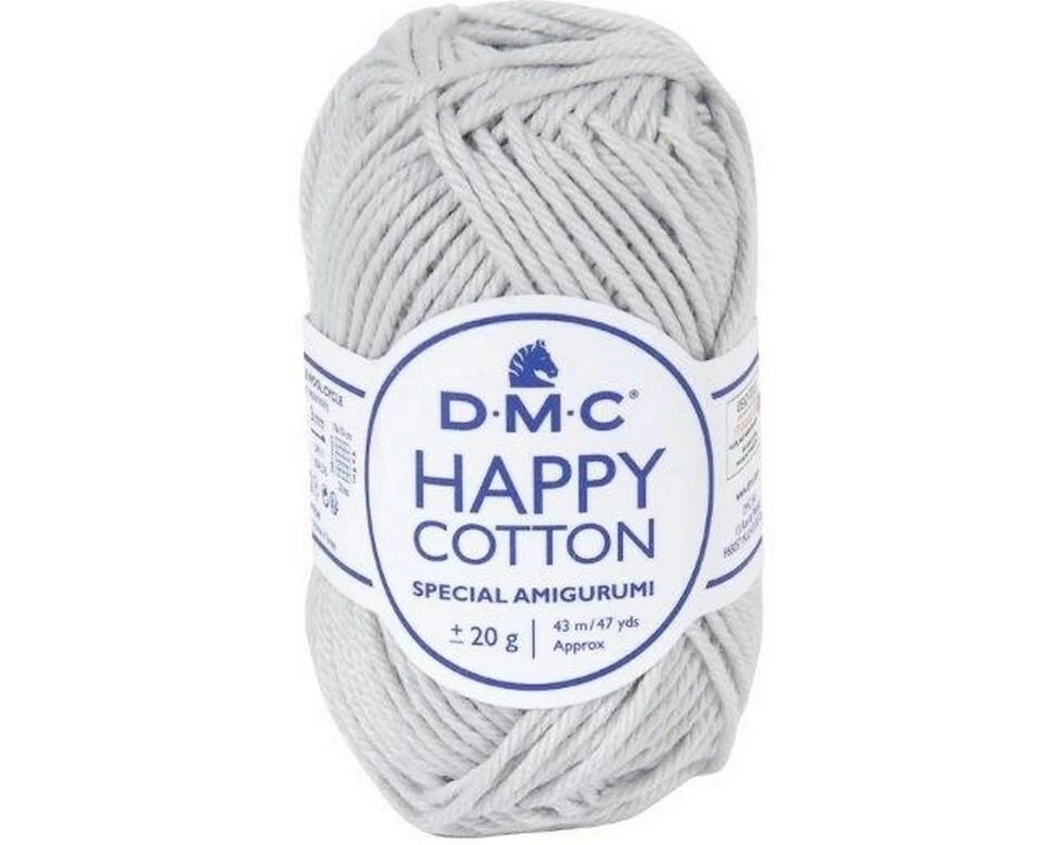 DMC Baumwollgarn Natura Happy Cotton Silbergrau