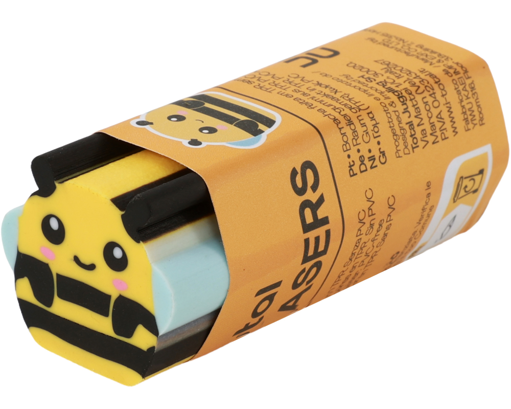 I-TOTAL Radiergummi 2.5x6cm XL1816F Bee