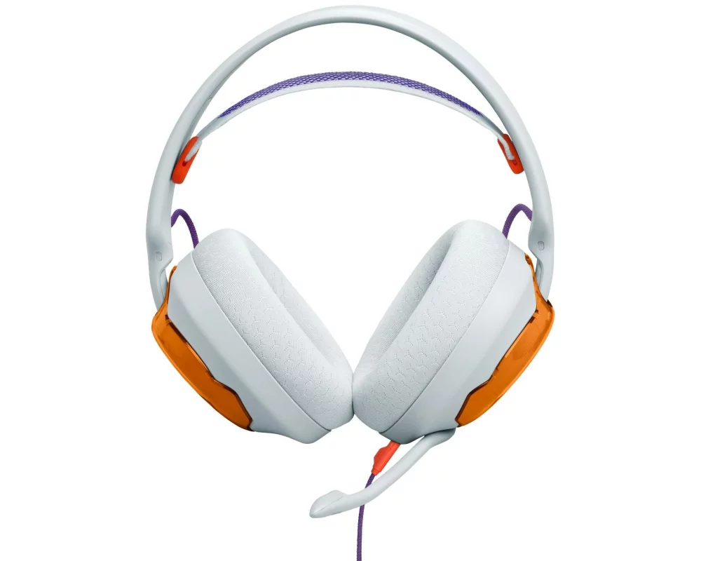 JBL Headset Quantum 250 Orange/Weiss