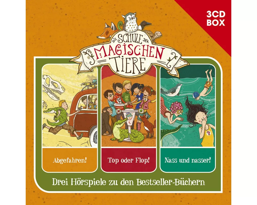 Schule der magischen Tiere - 3-CD Hspbox Vol. 2