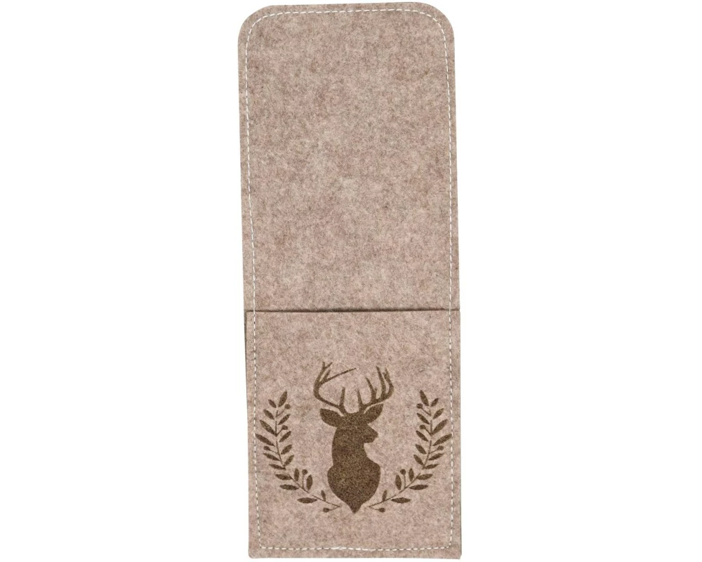 COCON Elegante Bestecktasche Hirsch