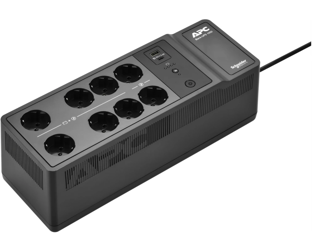 APC BE1050G2-IT Unterbrechungsfreie Stromversorgung (USV) Standby (Offline) 1,05 kVA 600 W 8 AC-Ausgänge