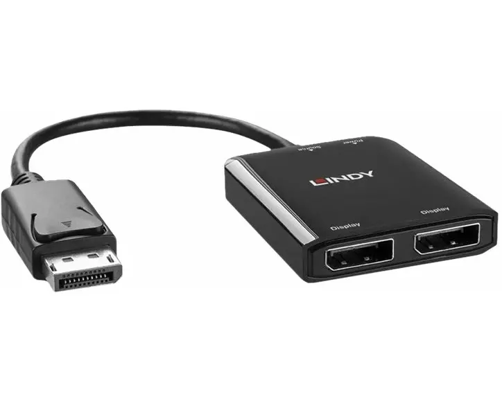 LINDY 2 Port, DisplayPort, 1.2mST, Hub