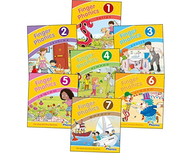 Finger Phonics Books 1-7