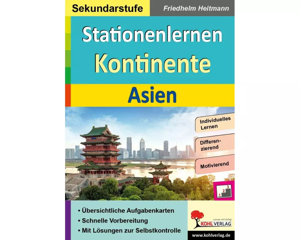 Stationenlernen Kontinente / Asien
