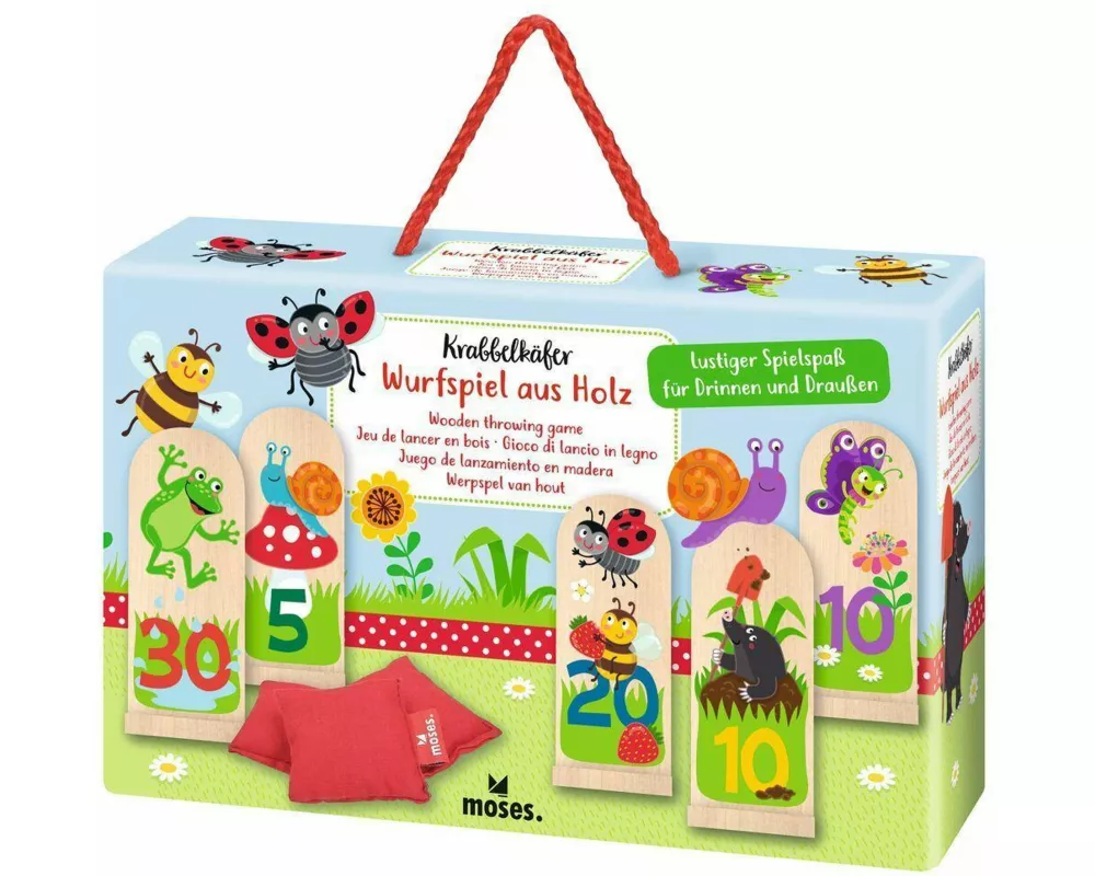 Krabbelkäfer Wurfspiel