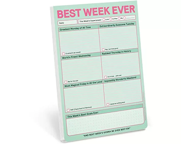 Best Week Ever Pad (Pastel Version)